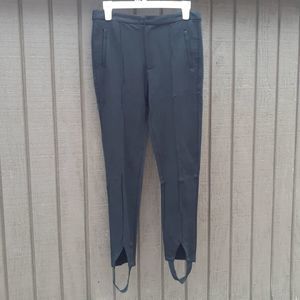 Carmar Black Stirrup Dress Pants w/Pockets 6US/10AUS NWT